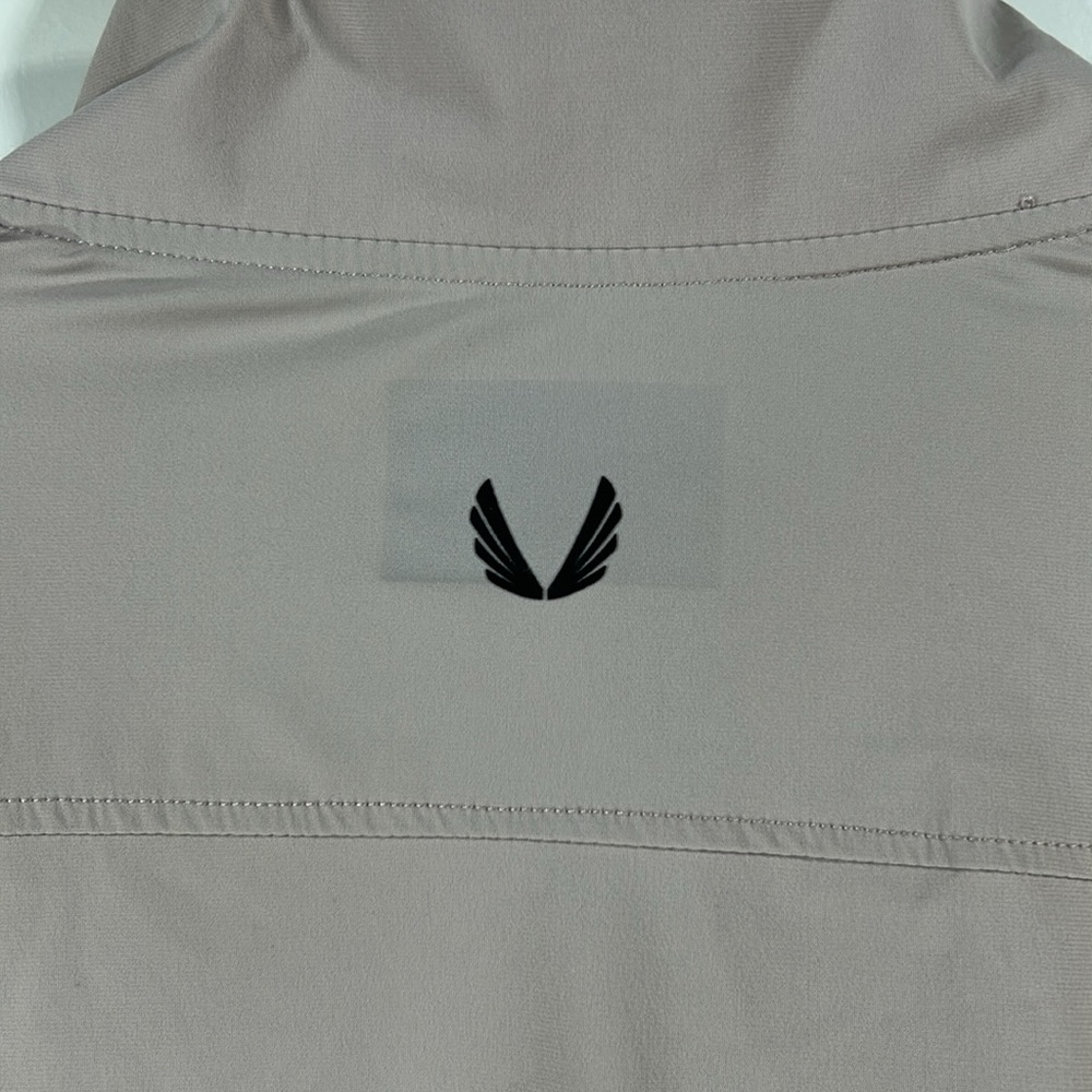 ASRV DSG-0440. Tetra-Lite™ Quarter Zip Jacket - Cinder - Picture 8 of 8